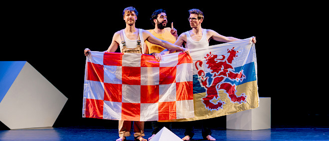 De Grote Un, Dos, Stress Carnavalsspecial met Remy Evers, Thijs van de Meeberg en Marco Lopes